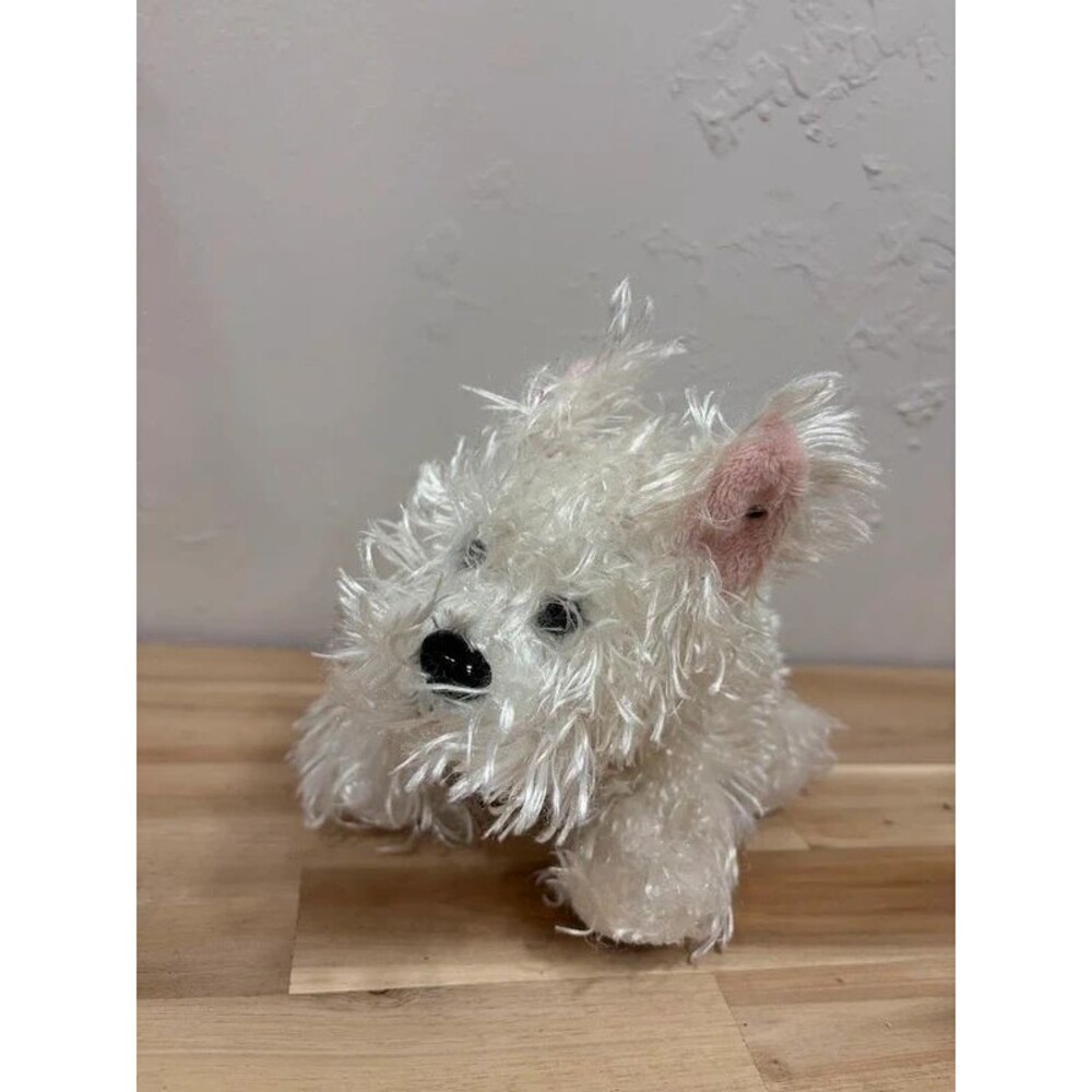 Ganz Webkinz West Highland Terrier Plush Dog Stuffed Animal Toy No Code 8 Inches